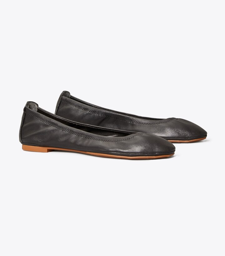 tory burch eddie flat black