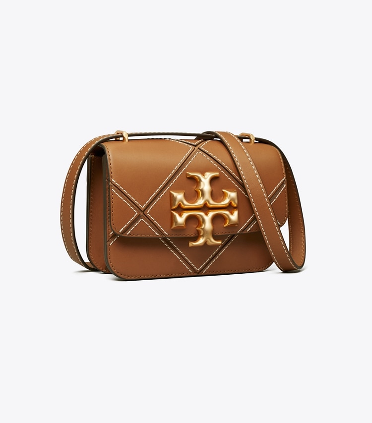 Tory Burch designer shoulder bags Eleanor Bag  in Classic Cuoio angle