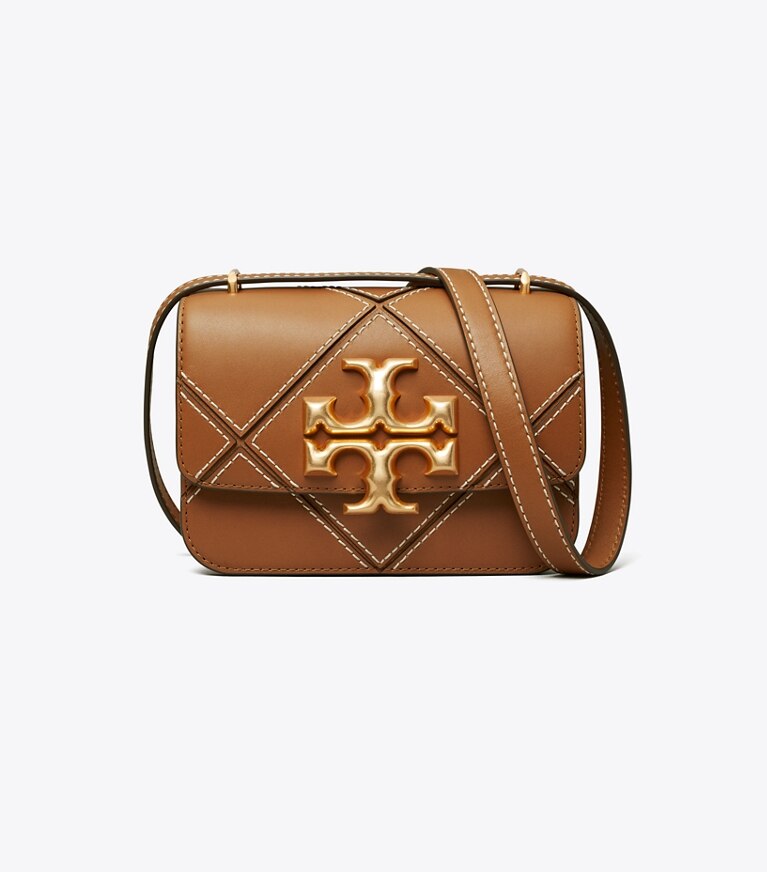 Tory Burch designer shoulder bags Eleanor Bag  in Classic Cuoio angle