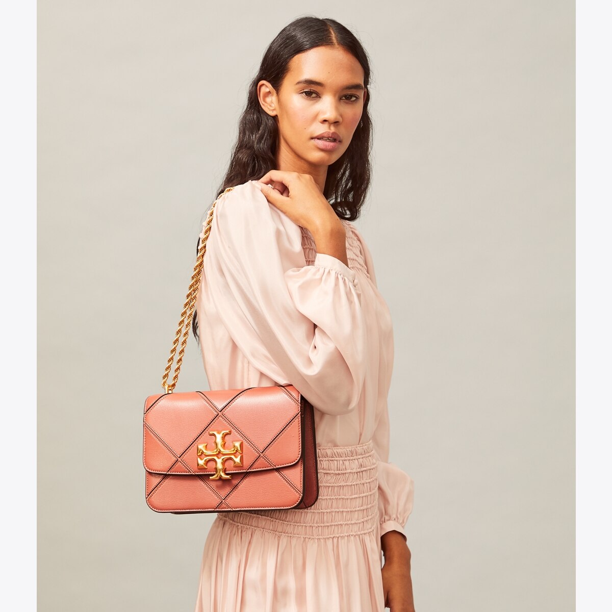 TORY BURCH アイレットマリシェンハレエフラット 1626790 960 Eleanor Bag: Women's Designer Shoulder Bags | Tory Burch
