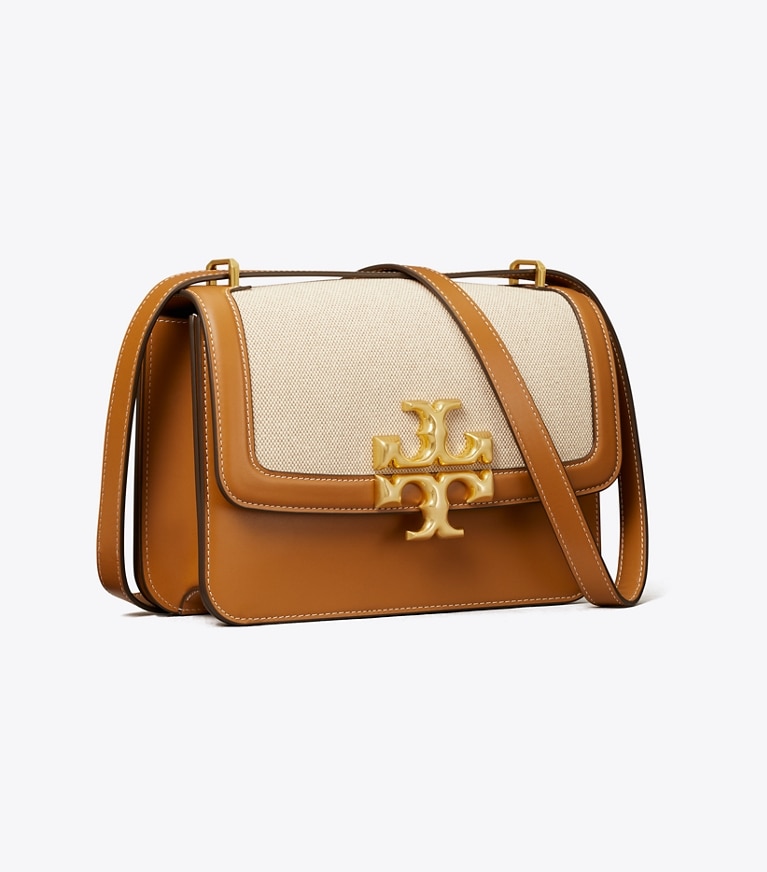 Tory Burch designer shoulder bags Eleanor Bag in KOBICHA angle