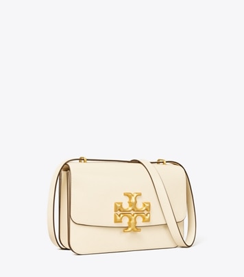 NEW Tory Burch Leccio Pebbled Lee Radziwill Small Double Bag $1198