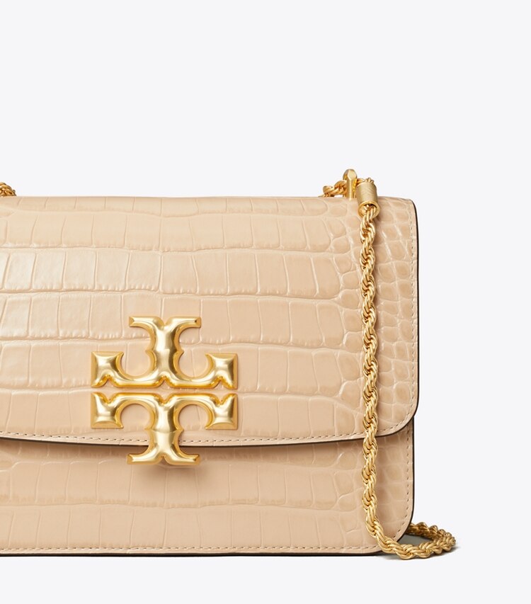 Tory Burch designer shoulder bags Eleanor Bag in PERFECT SAND detail