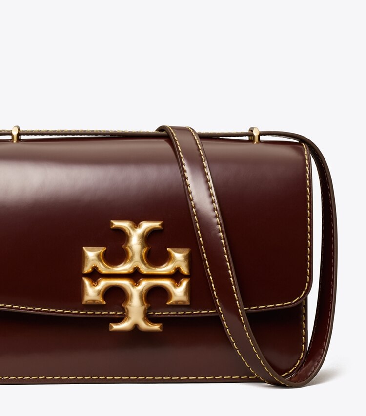 Tory Burch designer shoulder bags Eleanor Bag in TEMPRANILLO detail