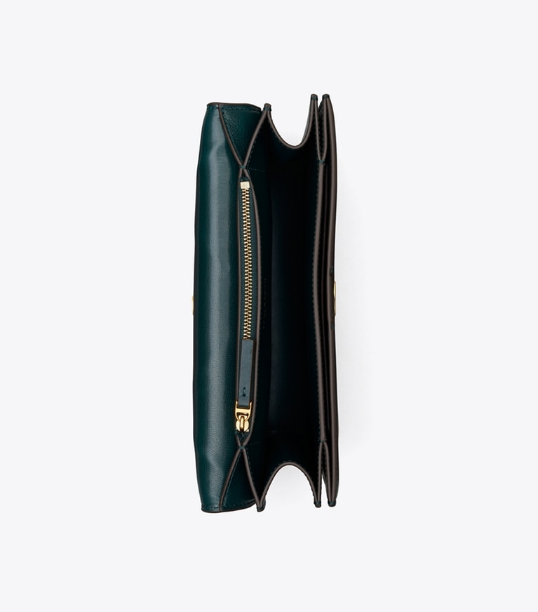 Tory Burch designer shoulder bags Eleanor Bag in Submarine angle