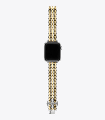 【TORY BURCH】トリーバーチAPPLE WATCH用 ダブルTリンクバンド Double T Link Band for Apple Watch®: Women's Designer Smart