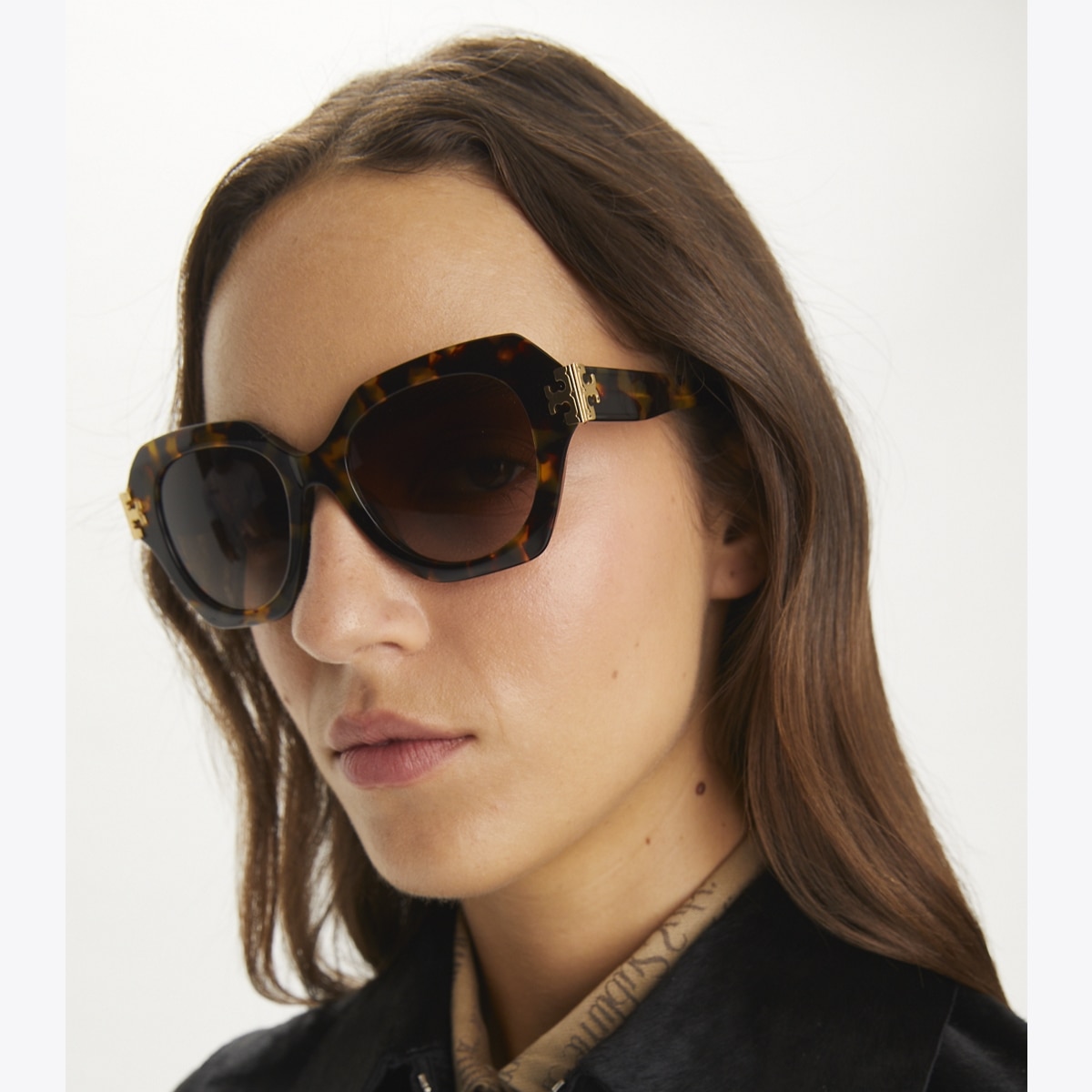 TORY BURCH キャットアイ オーバーサイズ サングラス ELEANOR Eleanor Cat-Eye Sunglasses: Women's Designer Sunglasses