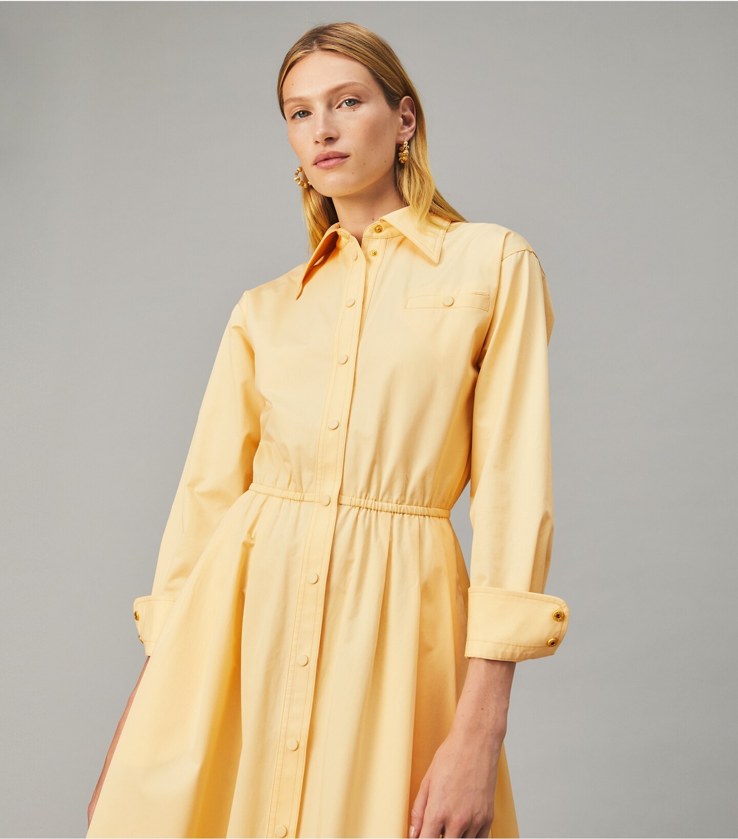Eleanor Cotton Poplin Dress