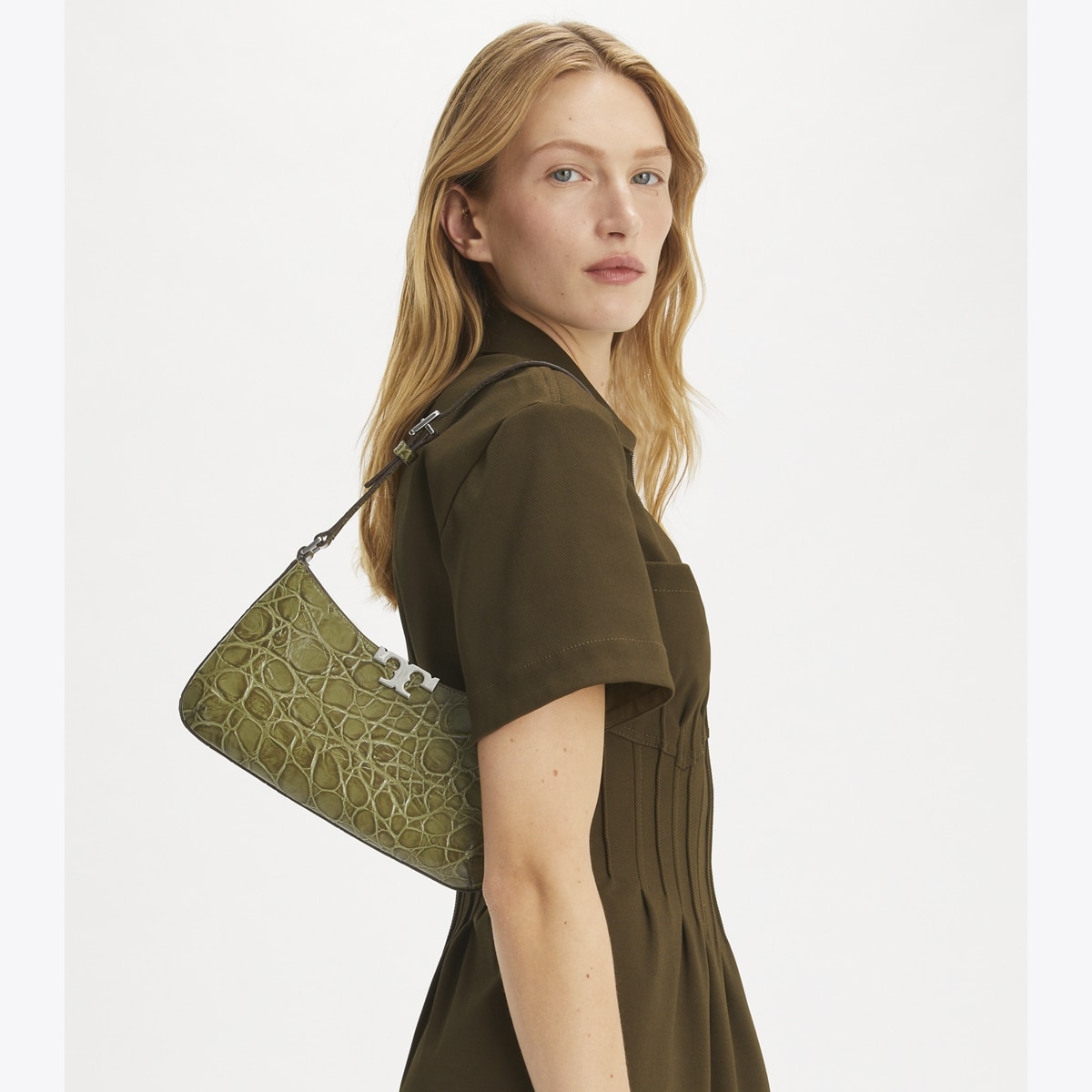 ハンドバッグ TORY BURCH CROCO EMBOSSED ELLA MARKET HANDBAG Ella Croc-Embossed Market Tote: Women's Handbags | Tote Bags