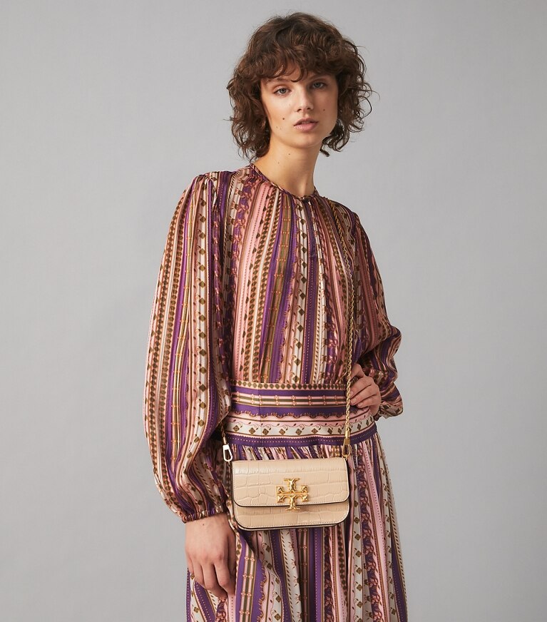 Tory Burch designer crossbody bags Eleanor Crossbody in PERFECT SAND angle