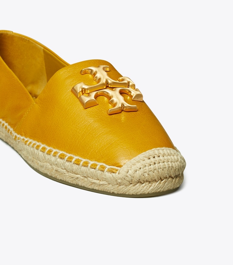 Tory Burch designer espadrilles Eleanor Espadrille in Ochre Spice angle