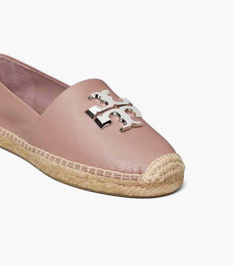 Tory Burch designer espadrilles Eleanor Espadrille in LIGHT MAUVE detail