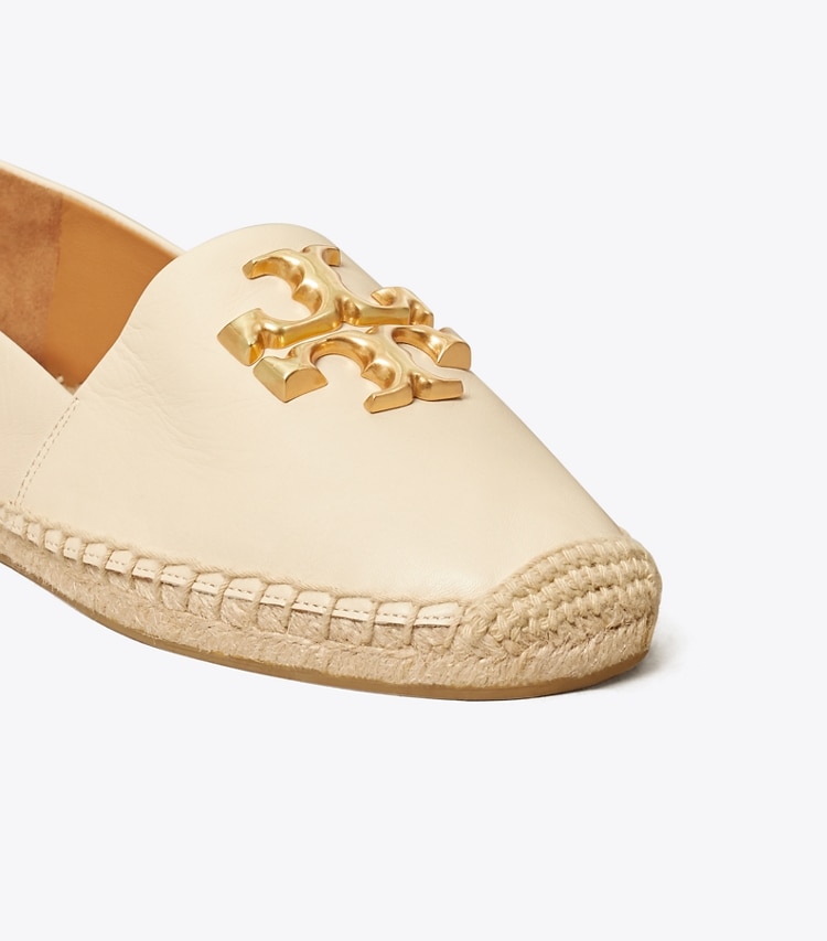 Tory Burch designer espadrilles Eleanor Espadrille in New Cream detail