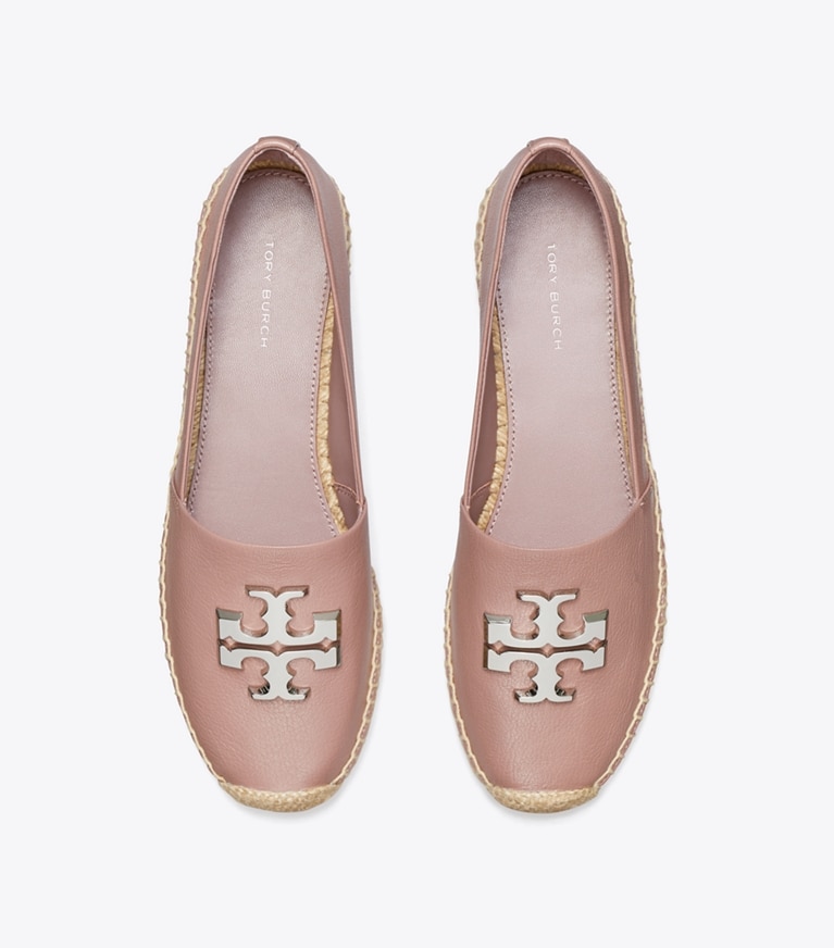 Tory Burch designer espadrilles Eleanor Espadrille in LIGHT MAUVE von oben