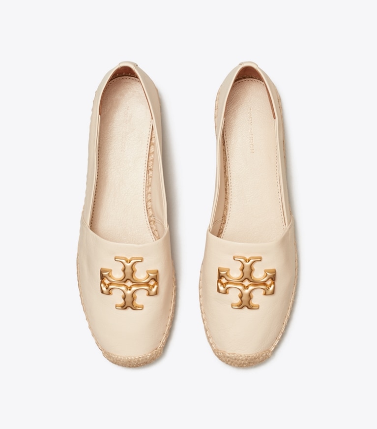 Tory Burch designer espadrilles Eleanor Espadrille in New Cream angle