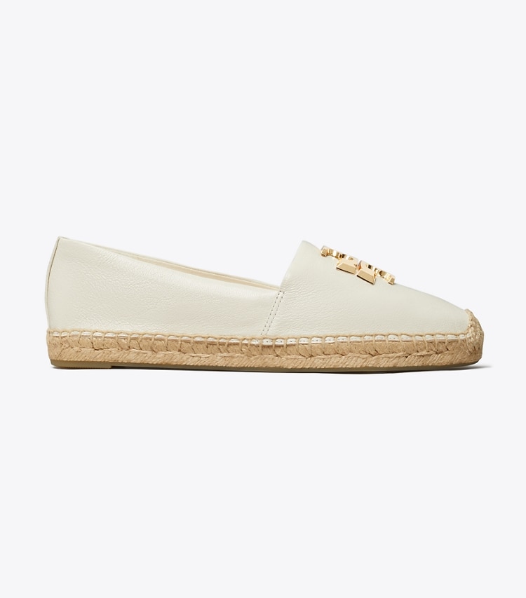 Tory Burch designer espadrilles Eleanor Espadrille in LIGHT CREAM side