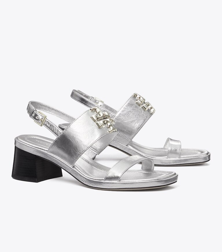 Tory burch grey outlet sandals