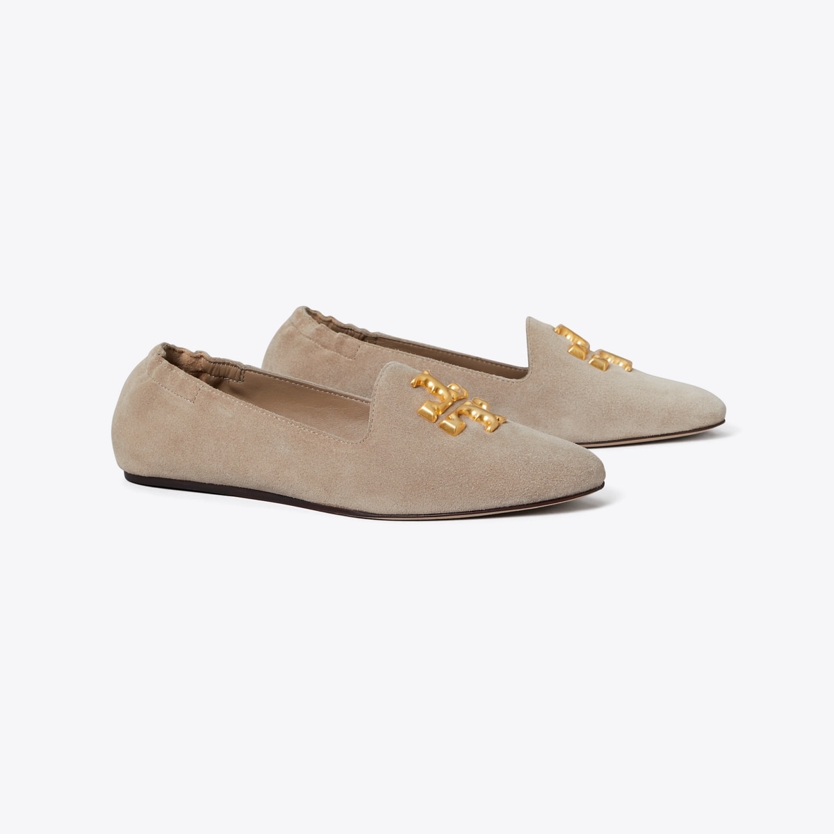 【TORY BURCH】Eleanor ベルベット バレリーナシューズ TORY BURCH【関税込み】Eleanor ベルベット バレリーナシューズ