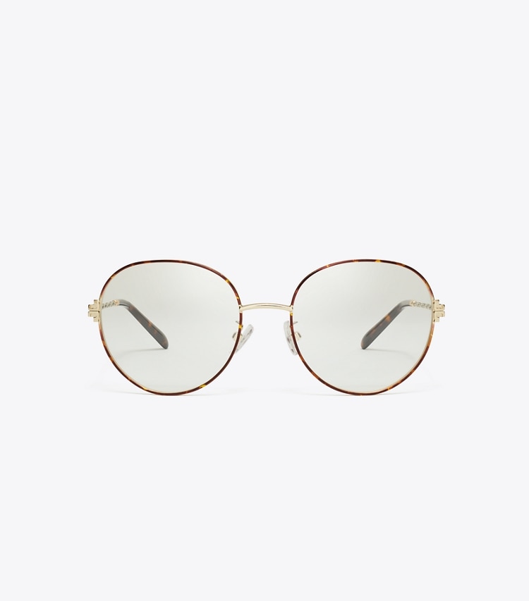 Tory burch 2025 round eyeglasses