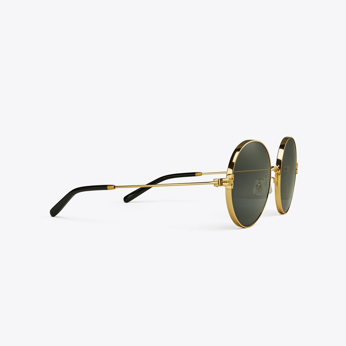 Tory Burch ELEANOR PILOT SUNGLASSES in black and gold NIB Tory Burch Eleanor Pilot Sunglasses | The Summit main image 4