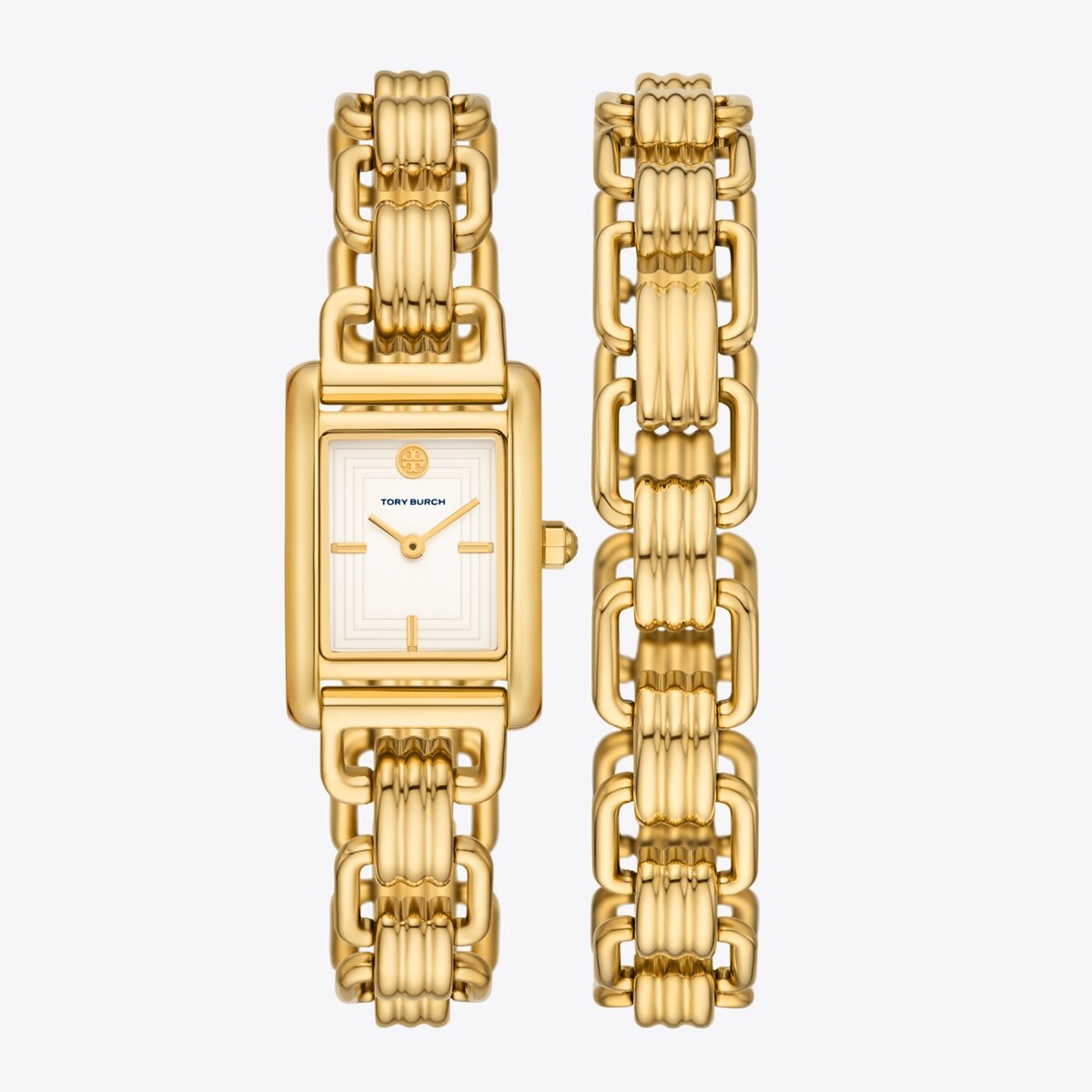 Eleanor Mini Watch, Gold-Tone Stainless Steel: Women's Designer Strap ...