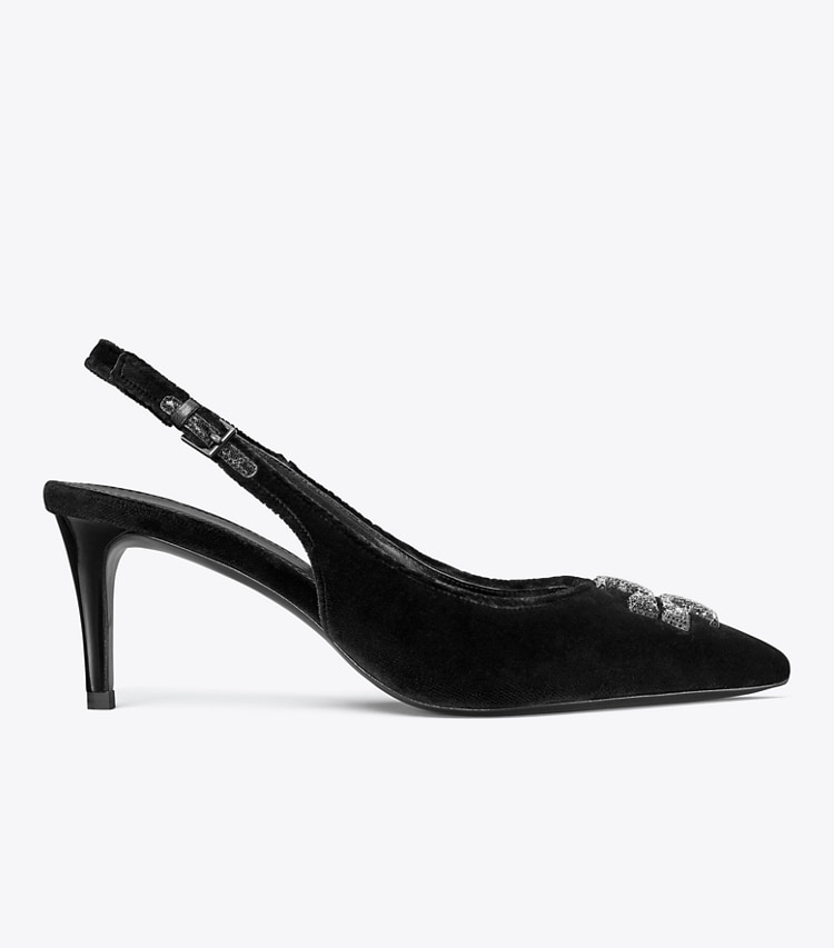 Eleanor Pavé Slingback: Women's Shoes | Heels | Tory Burch UK