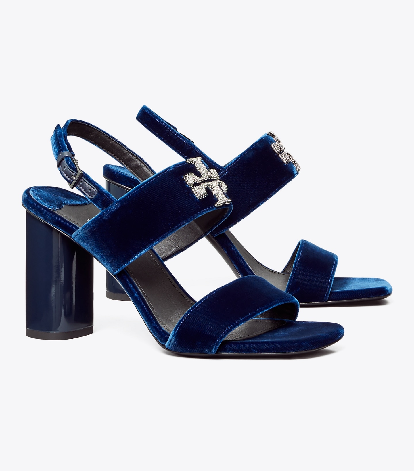 Eleanor Pavé Heel Sandal