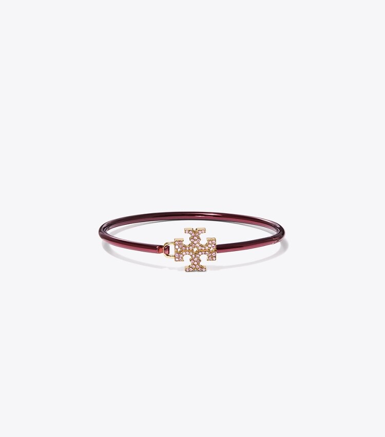 Eleanor Pavé Hinged Bracelet: Women's Jewelry | Bracelets | Tory