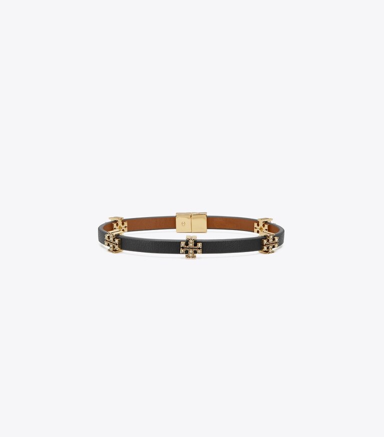 Tory burch leather bracelet shop sale