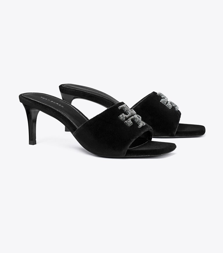 Black tory shop burch sandals sale