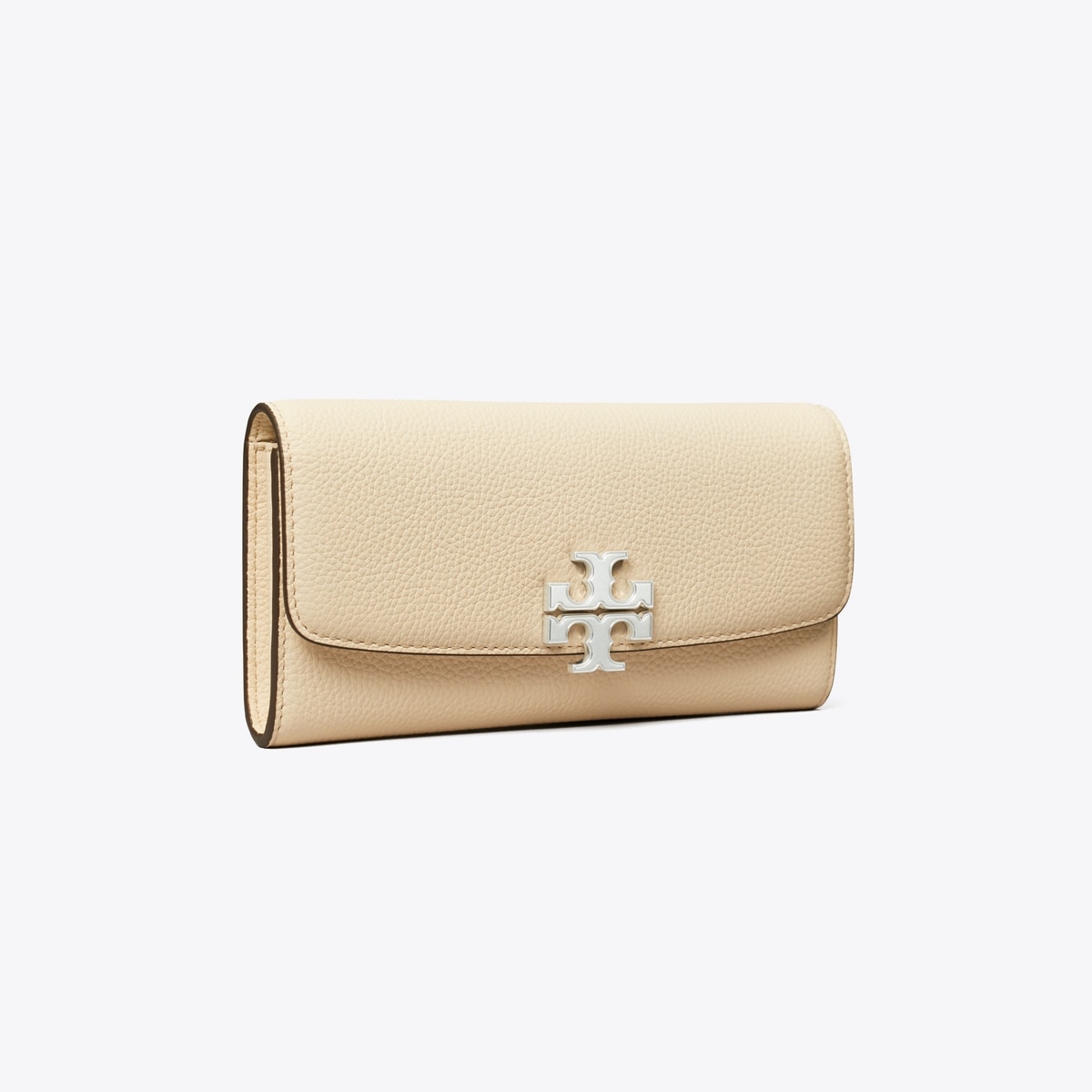 ☆☆Tory Burch☆☆ 23FW Eleanor card wallet lemoncello 14578 Eleanor Pebbled Envelope Wallet: Women's Designer Wallets