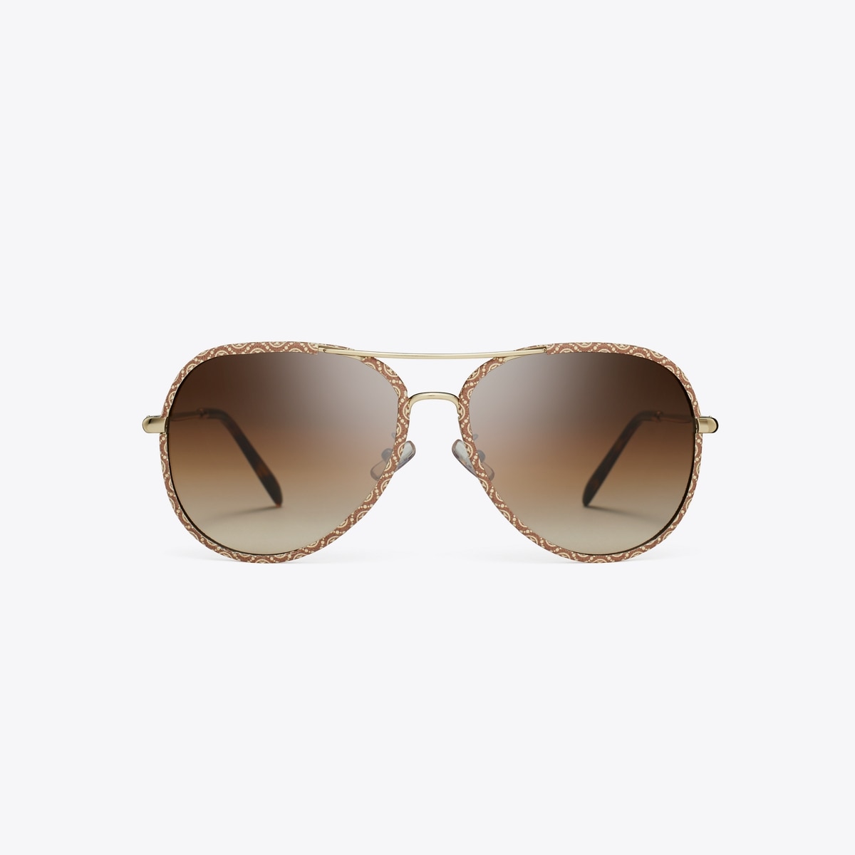 Tory Burch ELEANOR METAL PILOT SUNGLASSES Black Stylish Black Aviator 58-15-140 eleanor-pilot-sunglasses-  main image 2