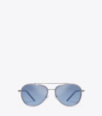 T-Logo Pilot Sunglasses: Women's Designer Sunglasses & Eyewear | Tory Burch