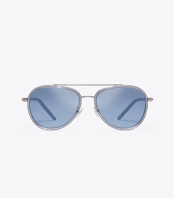 Eleanor Pilot Sunglasses: Women's Accessories | Sunglasses & Eyewear | Tory  Burch EU