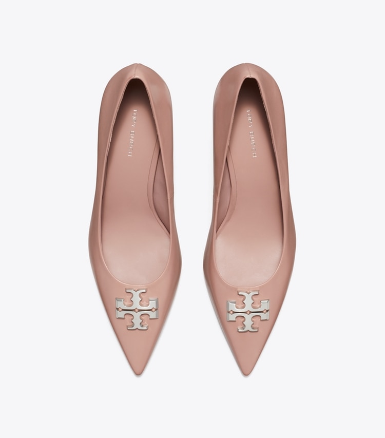 Tory Burch designer heels Eleanor Pumps in LIGHT MAUVE von oben