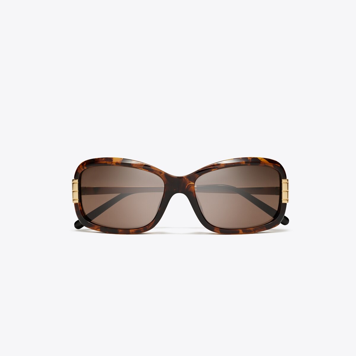 Tory Burch Tortoiseshell Oversized Sunglasses with Brown Lenses Tory Burch TY7215U Cat-Eye Sunglasses | Neiman Marcus main image 3