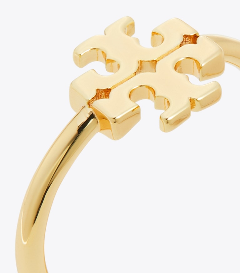 Tory Burch designer rings Eleanor Ring in Tory Gold angle
