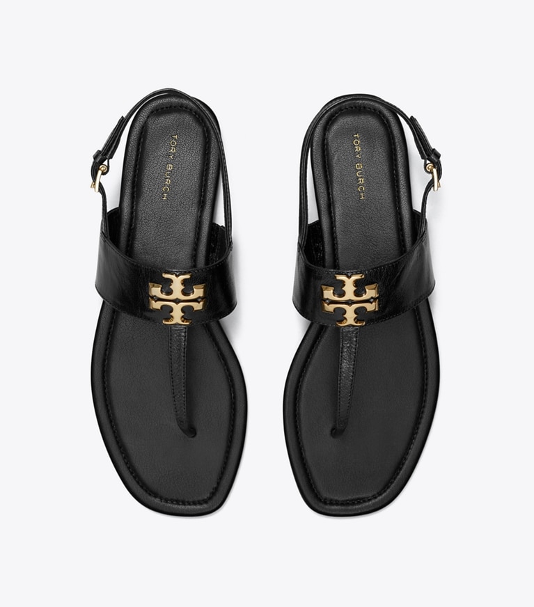Tory Burch designer sandalen Eleanor Sandale in PERFECT BLACK angle