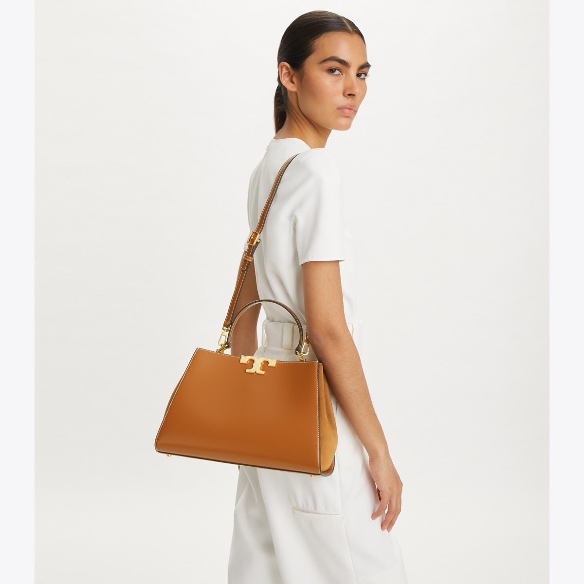 Eleanor Satchel: Women's Designer Satchels | Tory Burch Eleanor Satchel: Women's Designer Satchels | Tory Burch
