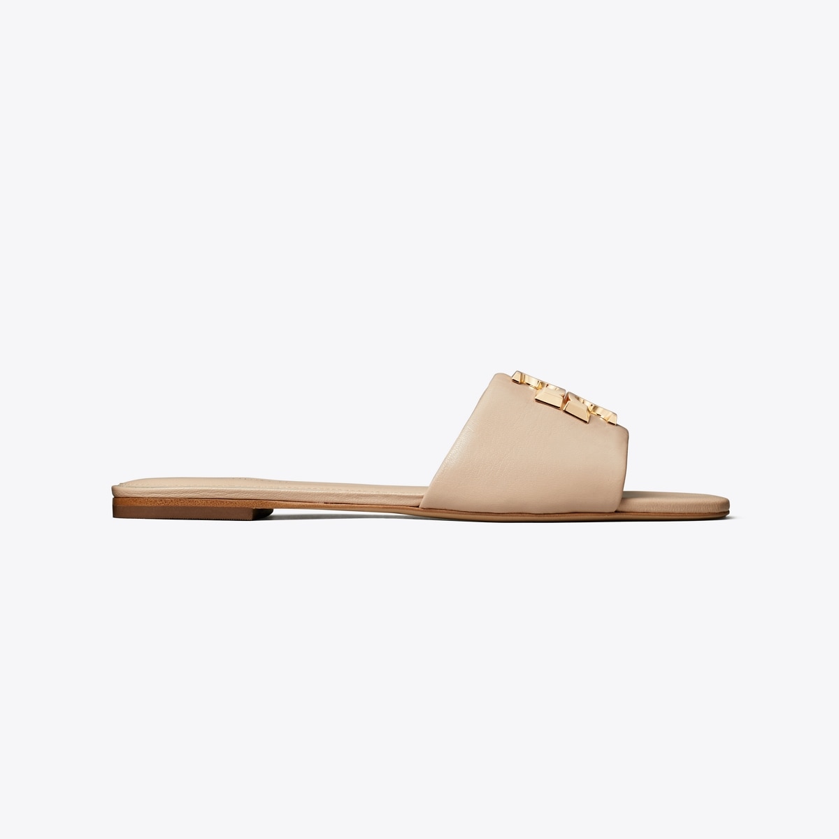 TORY BURCH ： Eleanor ロゴ レザー スライドサンダル Eleanor Slide: Women's Designer Sandals | Tory Burch