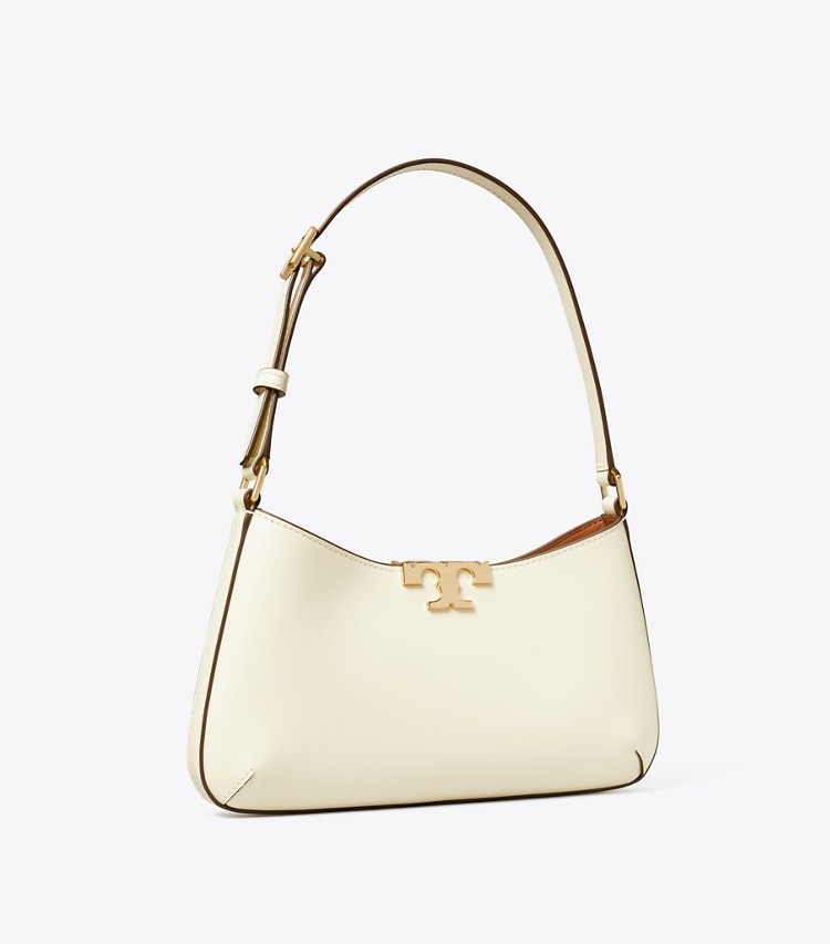 Tory Burch designer shoulder bags Eleanor Slim Shoulder Bag in Warm White angle