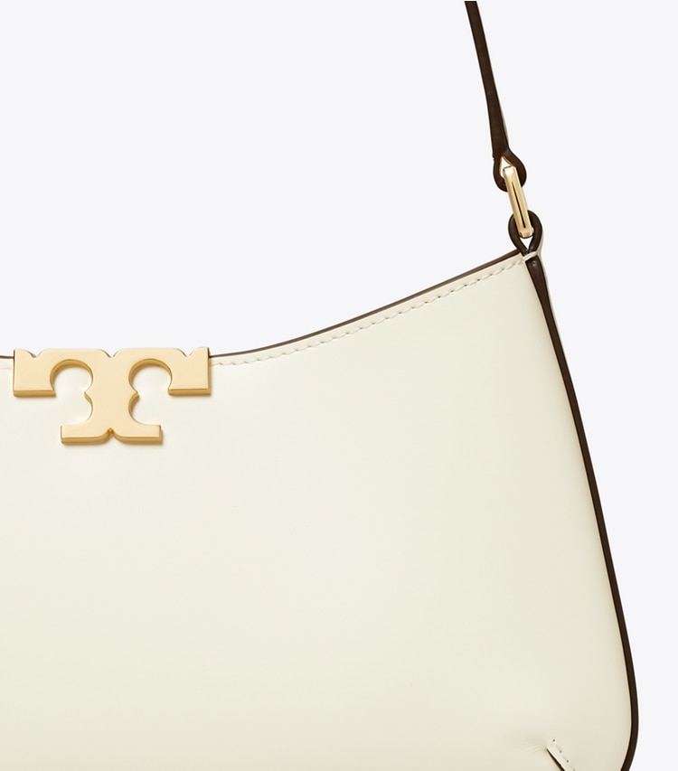 Tory Burch designer shoulder bags Eleanor Slim Shoulder Bag in Warm White detail