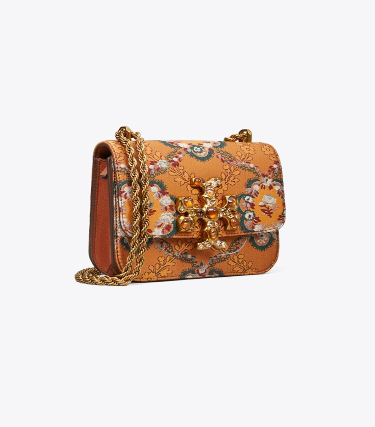 Tory Burch designer shoulder bags Eleanor Small Bag in Sunset Bonfire angle