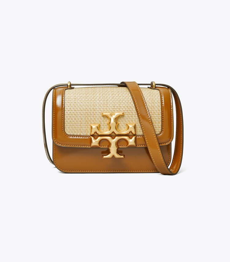 Tory Burch designer shoulder bags Eleanor Small Bag in Brown front