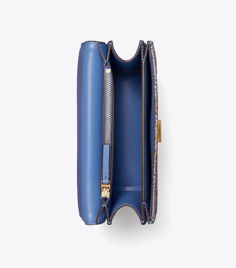 Tory Burch designer shoulder bags Eleanor Small Bag in Sea Frost angle