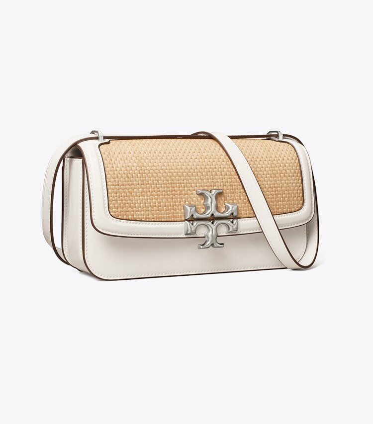 Tory Burch designer shoulder bags Eleanor Small Rectangular Bag in White angle