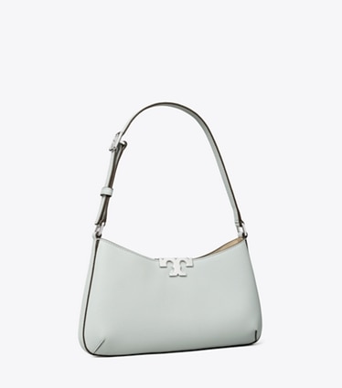 Tory Burch designer ショルダーバッグ エレノア ソフト スリム ショルダーバッグ in Sea angle