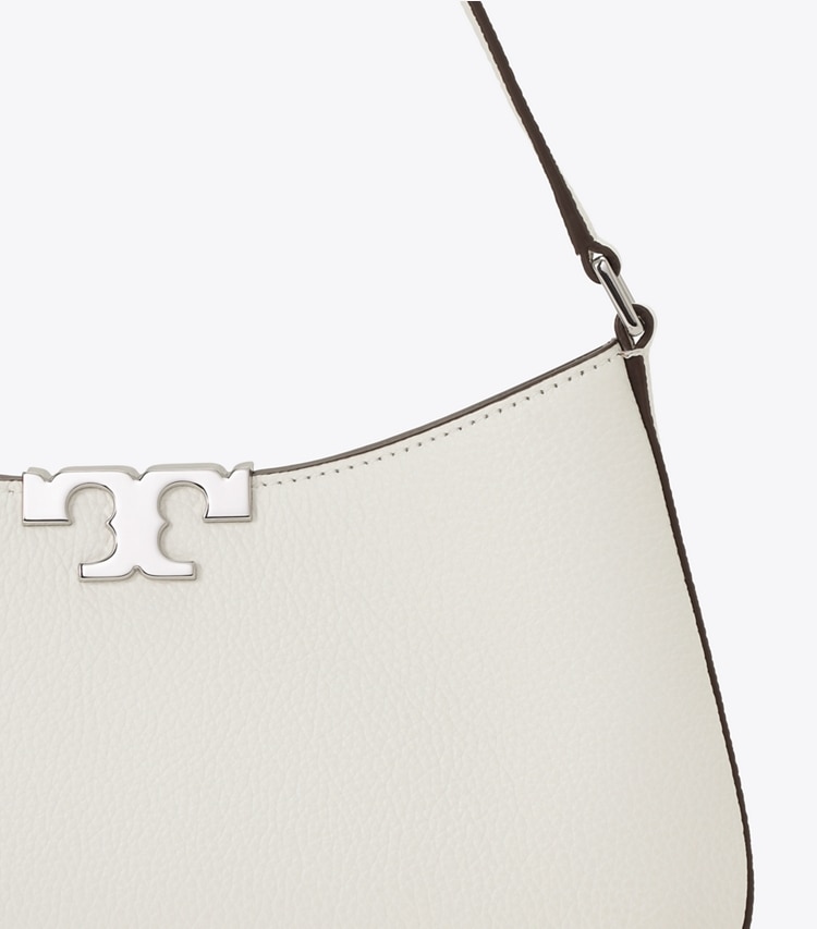 Tory Burch designer ショルダーバッグ エレノア ソフト スリム ショルダーバッグ in Bianco ディテール