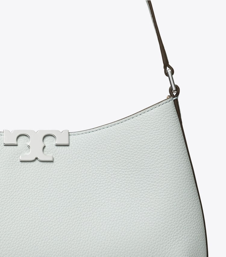 Tory Burch designer shoulder bags Eleanor Soft Slim Shoulder Bag in Sea detail