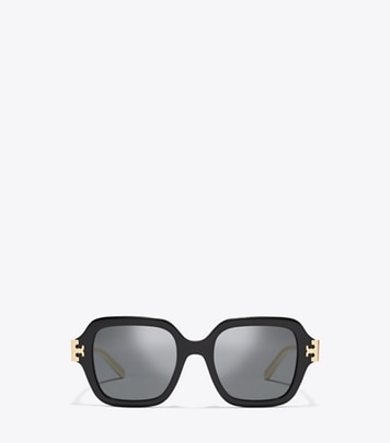 Oversized Square Logo Sunglasses: Women's Designer Sunglasses